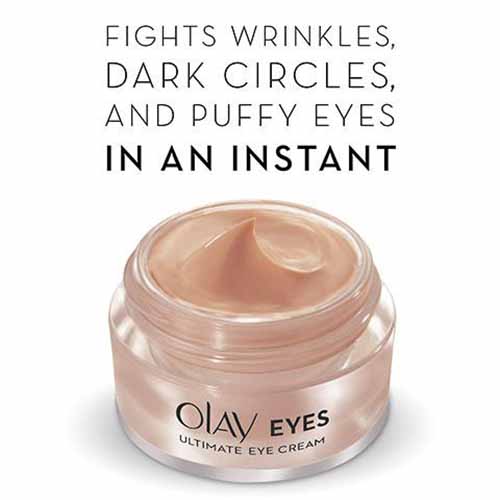 Kem Dưỡng Mắt Olay Eyes Ultimate Eye Cream For Dark Circles, Wrinkles &amp; Puffiness 13ml Hàng Nhập USA-không có tem phụ