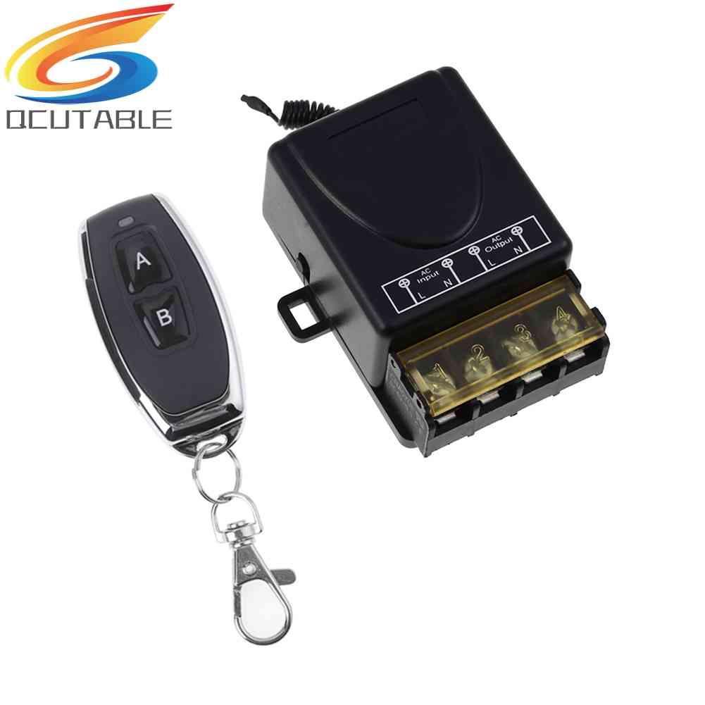 Công Tắc Rơ Le Điều Khiển Từ Xa AC 220V 1Ch Cho Cửa Garage