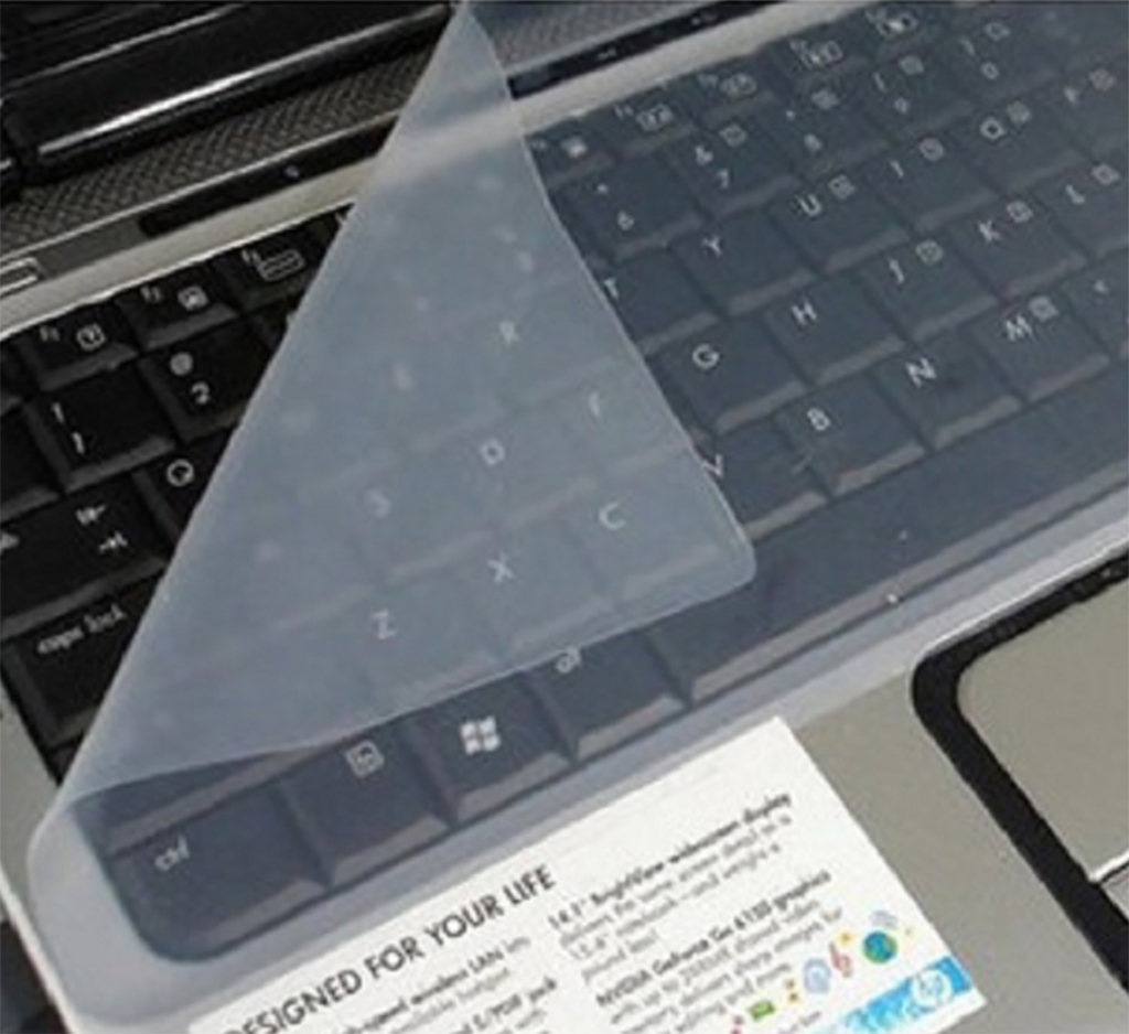 Miếng Phủ Bàn Phím Silicon Dành Cho Laptop 15 - 17 inch  Chống Nước, Chống Bụi Bẩn