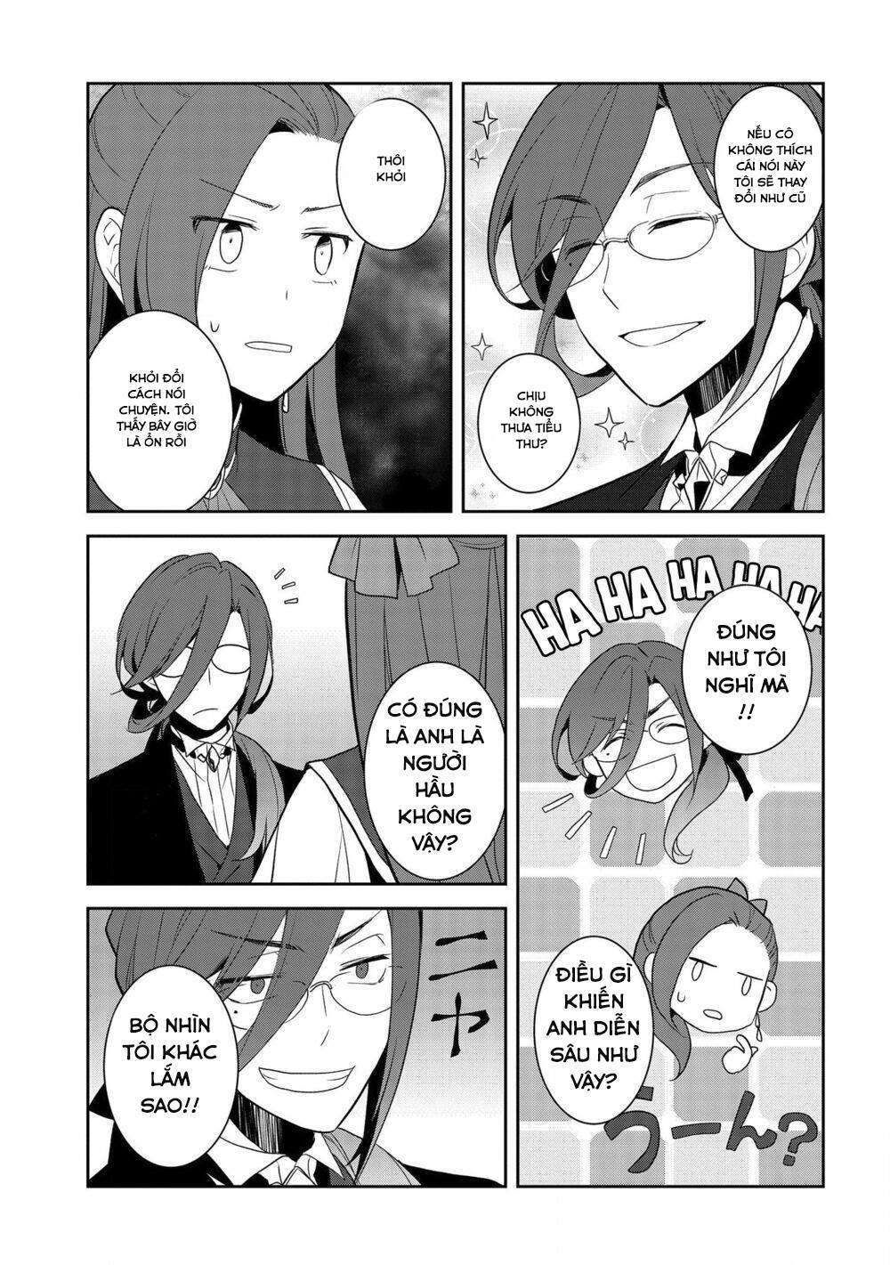 Sau khi được tái sinh, tôi bị kéo vào game Otome với vai trò nữ ác nhân và bị gắn toàn Flag đen... chapter 31.1 3