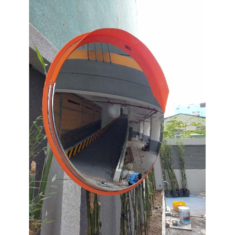 GƯƠNG CẦU LỒI INOX 800MM ĐẾ INOX