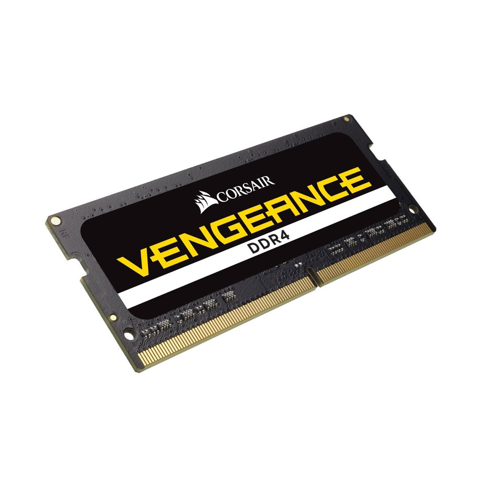 Hình ảnh Ram laptop Corsair Vengeance DDR4 8GB (1x8GB) Bus 2400Mhz SODIMM CMSX8GX4M1A2400C16 - Hàng Chính Hãng