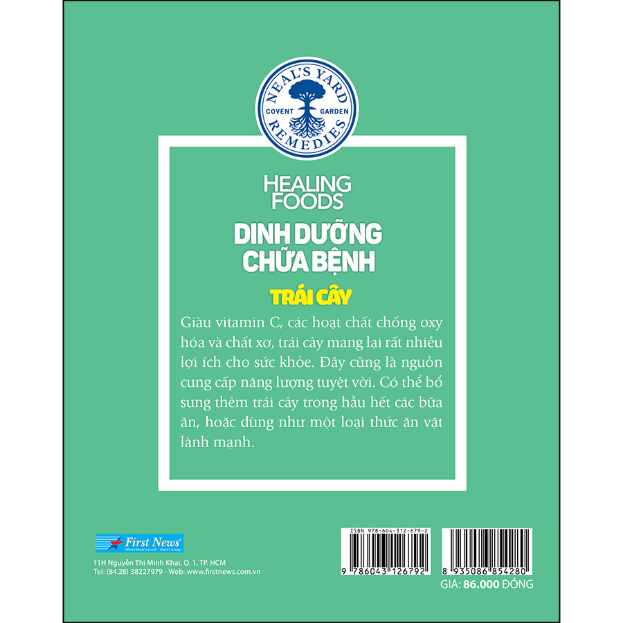 Dinh Dưỡng Chữa Bệnh - Trái Cây (Tái Bản)