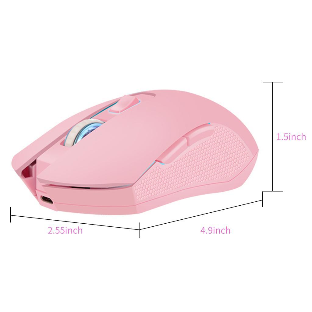 Wireless Gaming Mouse USB Ergonomic Optical For PC Laptop Computer Rechargeable