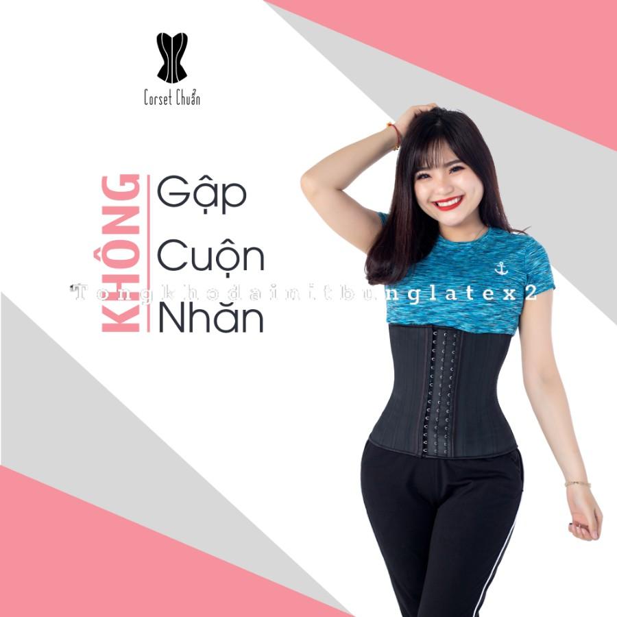 Đai nịt bụng 25 xương co giãn - định hình eo thon - bụng sau sinh
