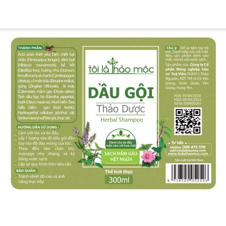 Dầu gội Thảo Dược - Tôi Là Thảo Mộc