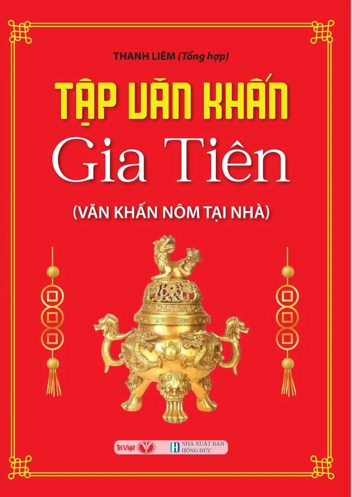 Sách - Tập Văn Khấn Gia Tiên - Văn Khấn Nôm Tại Nhà