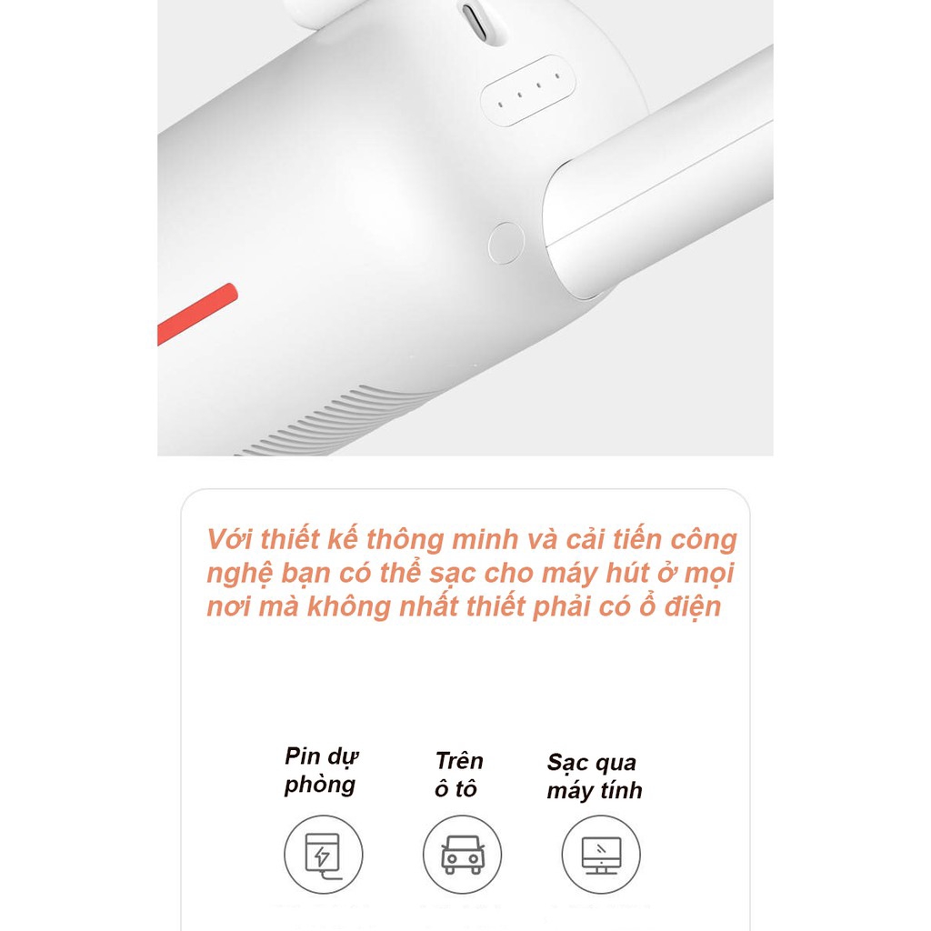 Máy hút bụi Deerma xiaomi không dây VC01