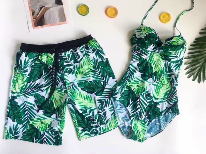Set Đồ Bơi Nam Nữ 3 Mảnh