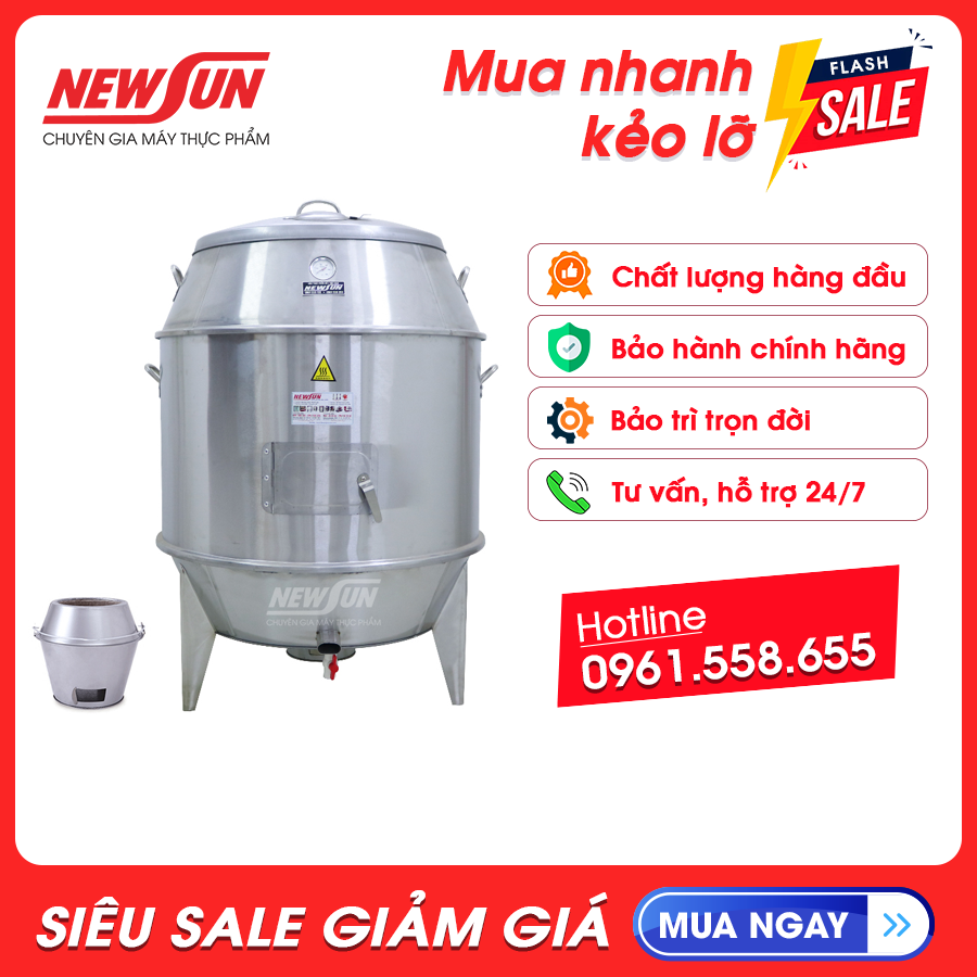 Lò Quay Gà Vịt Bằng Than 90