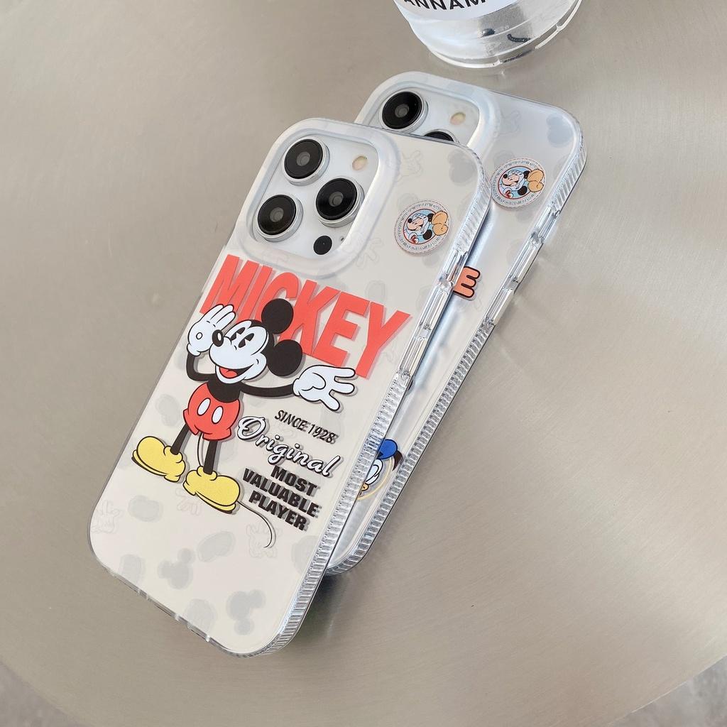 Ốp Điện Thoại In Hoạt Hình Mickey minihouse Dễ Thương Cho iphone 14 Pro Max 14 plus 13 Pro Max 13 13pro 11 12Pro 12 Pro Max