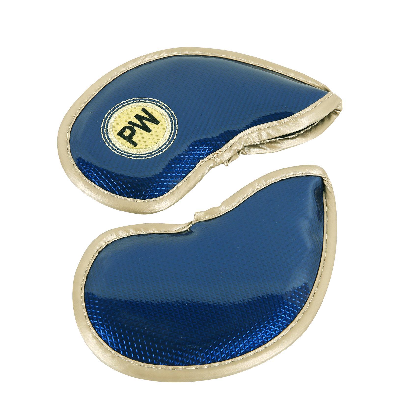 10x Iron Headcovers for Golf Clubs ,Portable Golf Iron Head Protector, Golf Iron Protective Sleeve Golf Iron Head Covers for Golfer Equipment