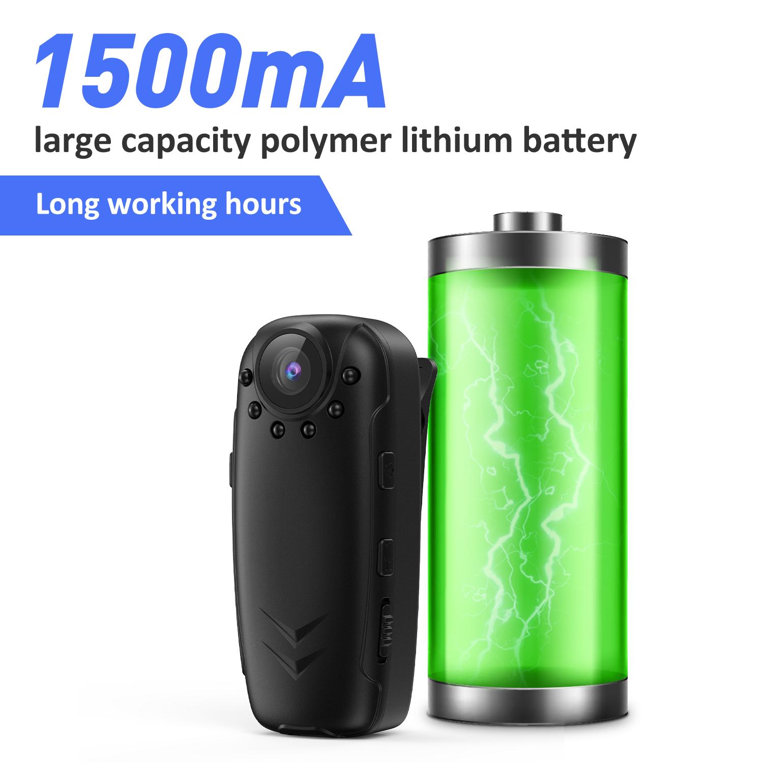 Máy ảnh hành động Mini HD COMBABLE COMBEBABLE CAM 1080P Tầm nhìn ban đêm Video Video Ghi lại Sport DV clip cảnh sát máy quay nhỏ
