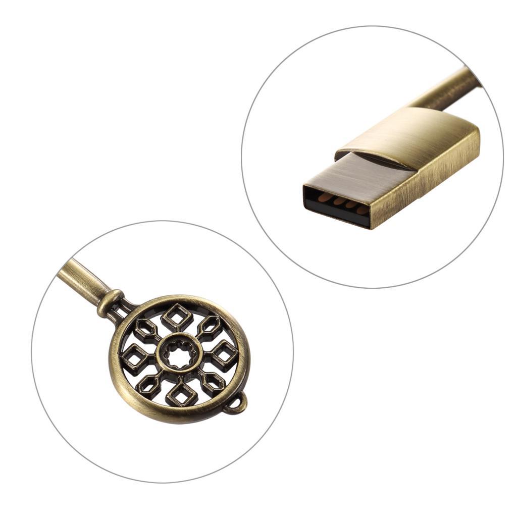 Metal Key Waterproof Flash Drive   Memory Stick
