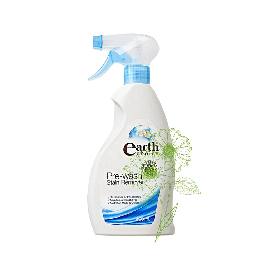 Nước tẩy quần áo gốc thực vật hương cỏ và dừa Earth Choice 400ml