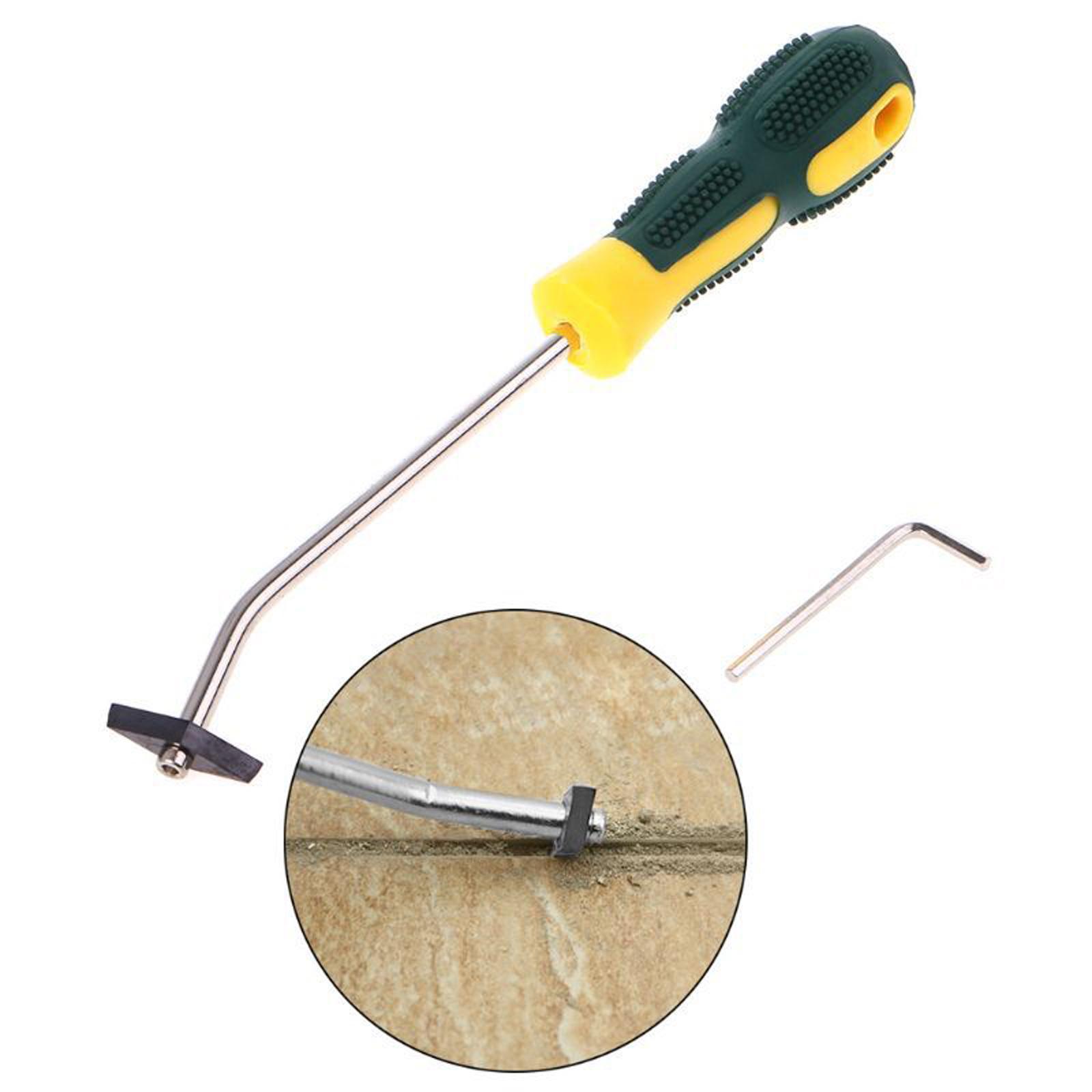 8 Pieces Grout Removal Tool Remove Grout or Cleaning for Seams and Corner