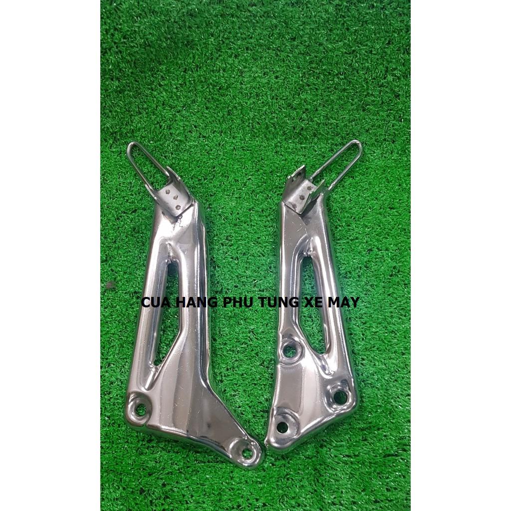 PAS GÁC CHÂN SAU dành cho xe WAVE NHỎ INOX 304