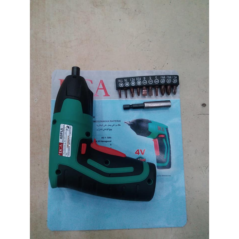 Máy siết vít dùng Pin 4V/1.5Ah DCA ADPL5C