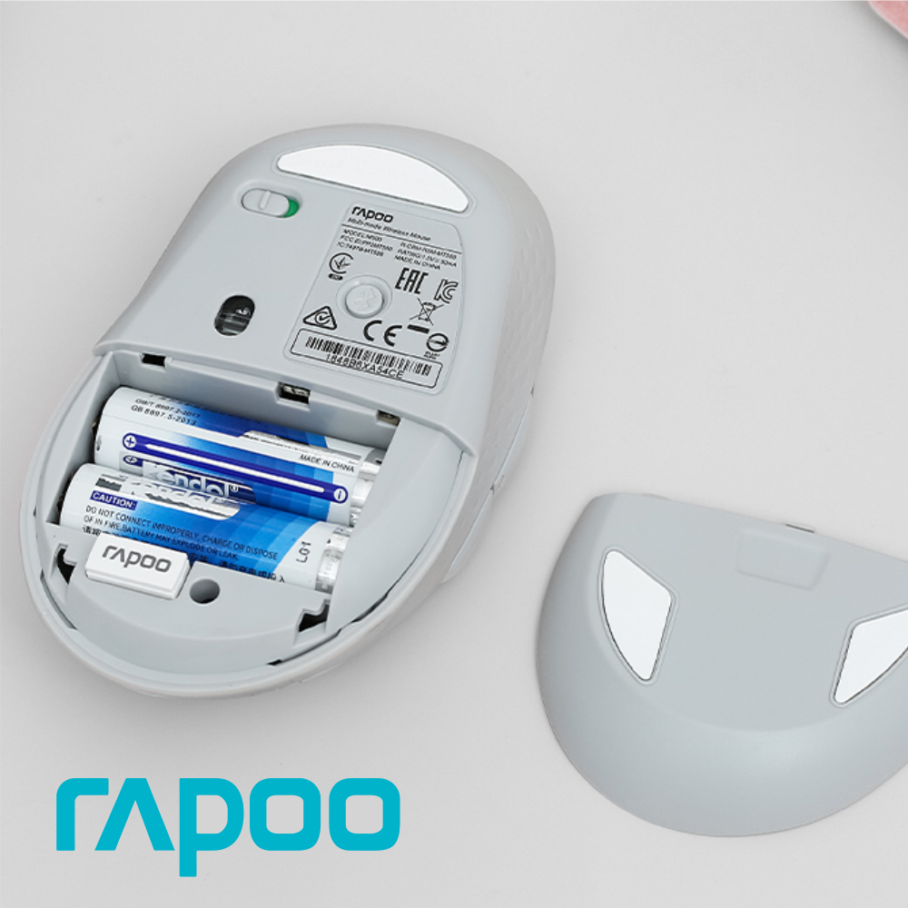 Chuột Không Dây Silent Wireless Và Bluetooth RAPOO M500 3 Chế Độ Kết Nối, 3 Thiết Bị Cùng Lúc - Hàng Chính Hãng