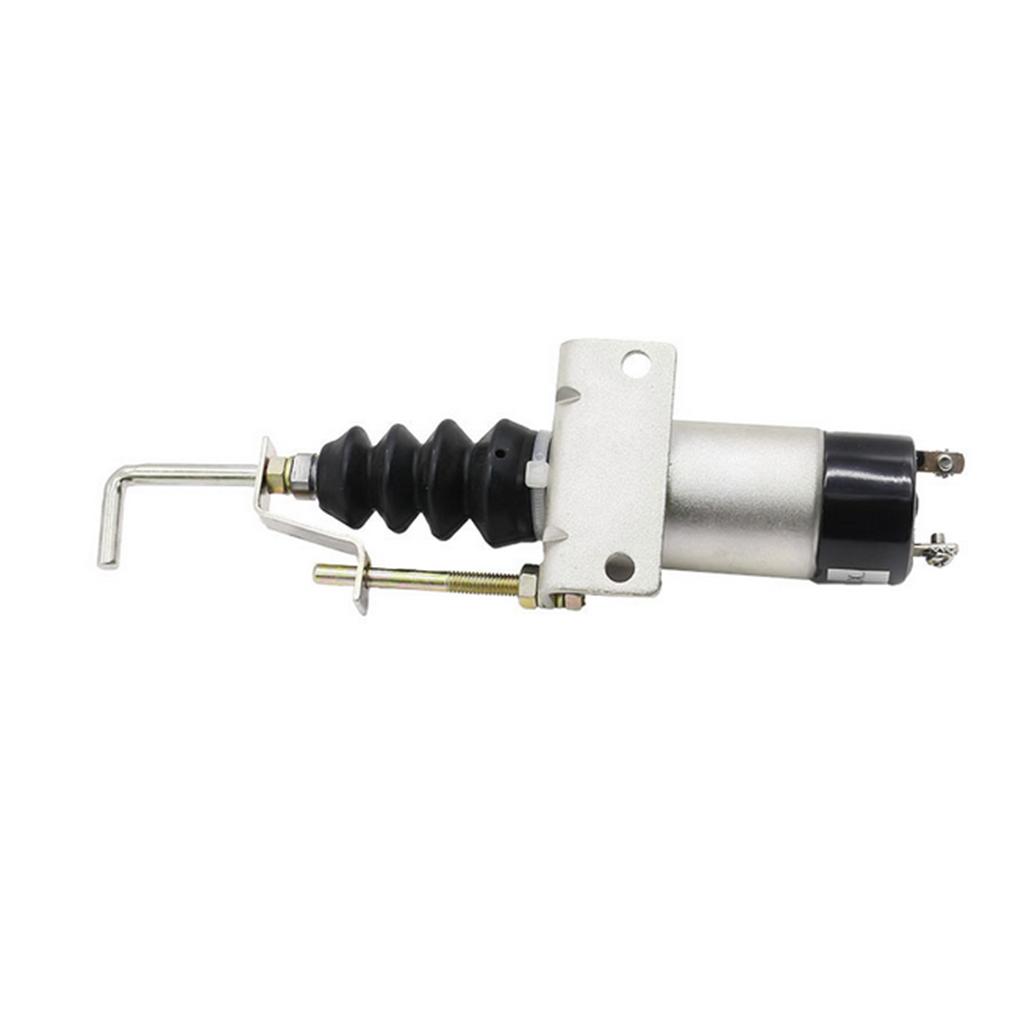 1 Piece Car Racing Fuel shutdown Shut Off solenoid 366-07197 W/ BRACKET