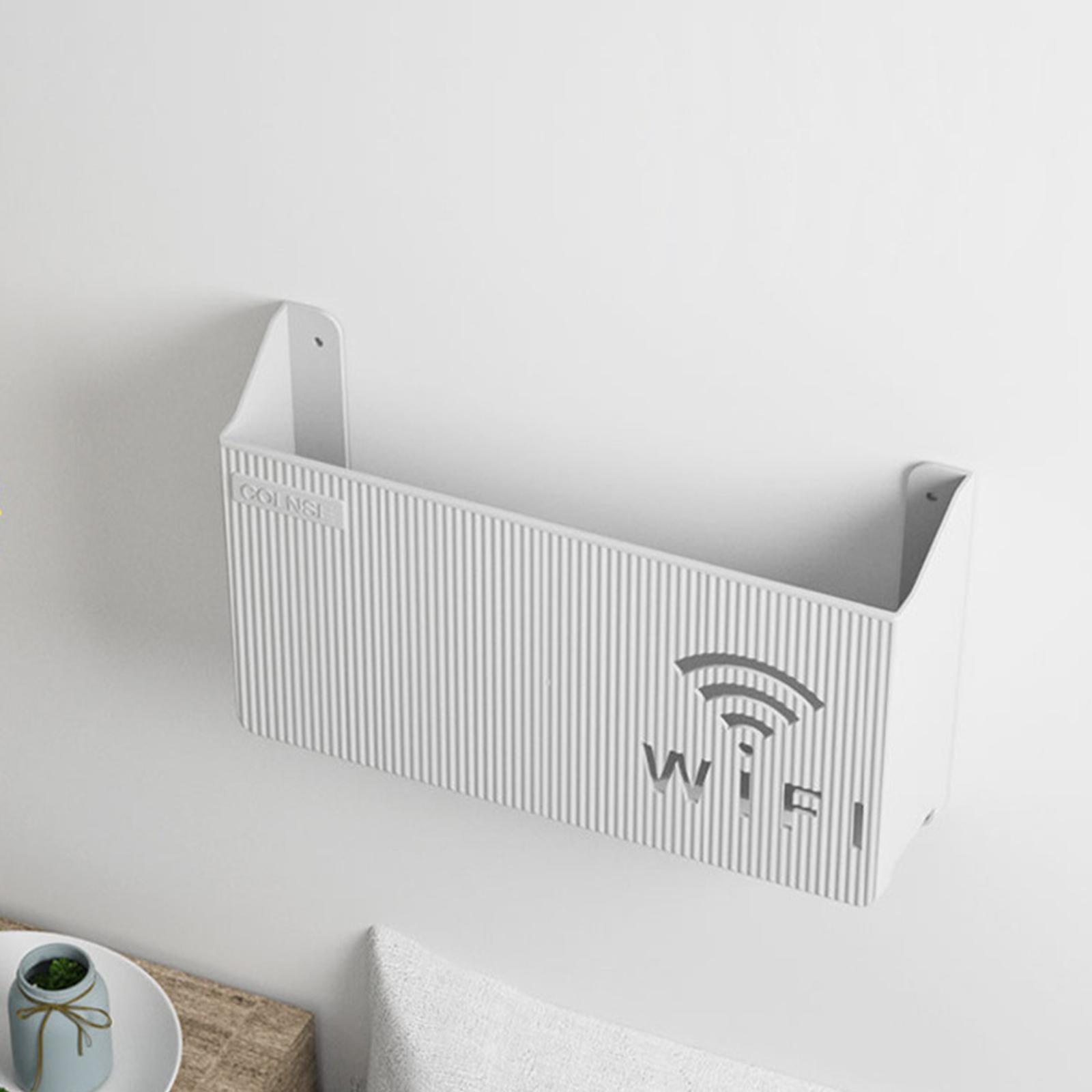 Router Shelf Wall Mounted  for Living Room Home Decor Bedroom