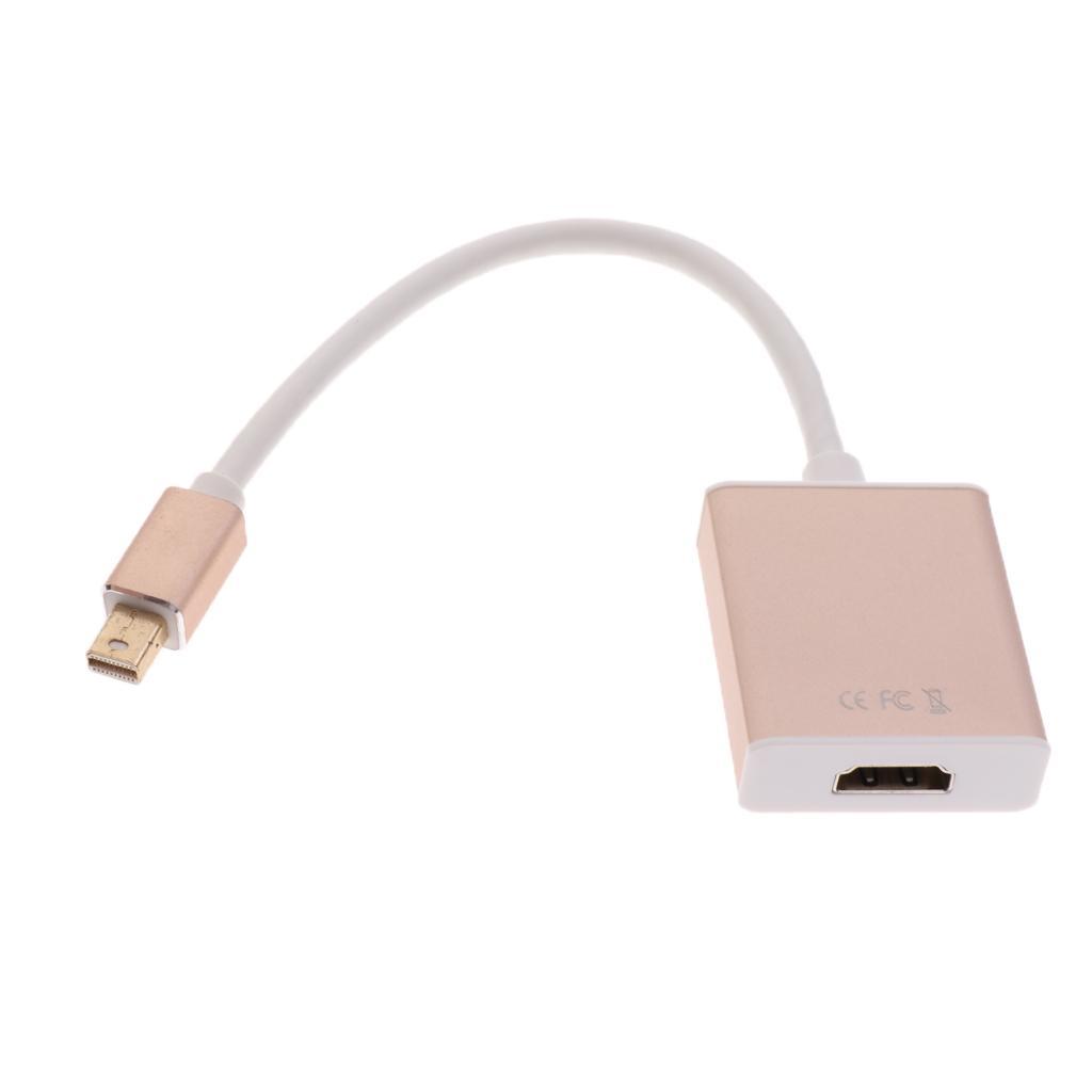 Mini Display Port DP Male To Female HDMI HD Adapter Converter Cable 4Kx2K