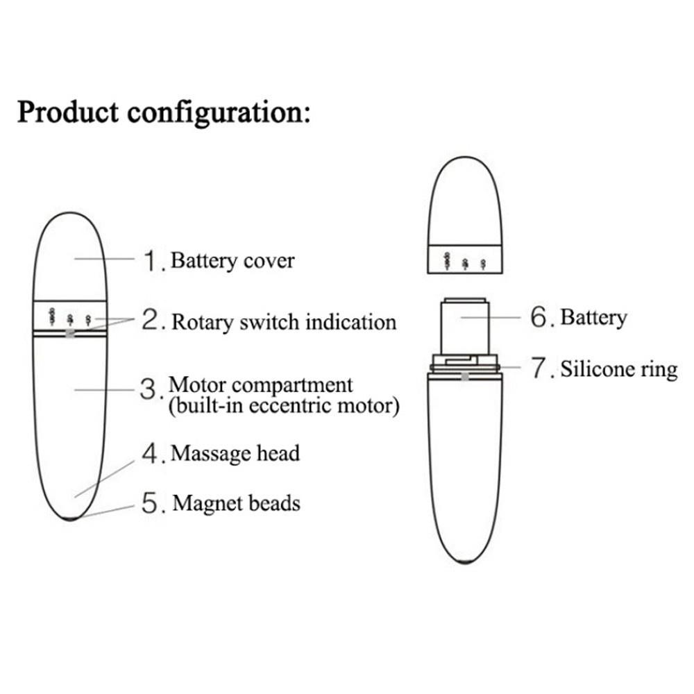 Máy Massage Mắt Mini Cầm Tay, Giảm Thâm Và Bọng Mắt, Tặng Kèm Pin AA (Xả Kho) (Hàng Chính Hãng)