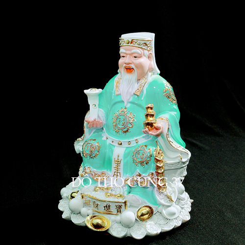 TƯỢNG THẦN TÀI - THỔ ĐỊA XANH NGỌC