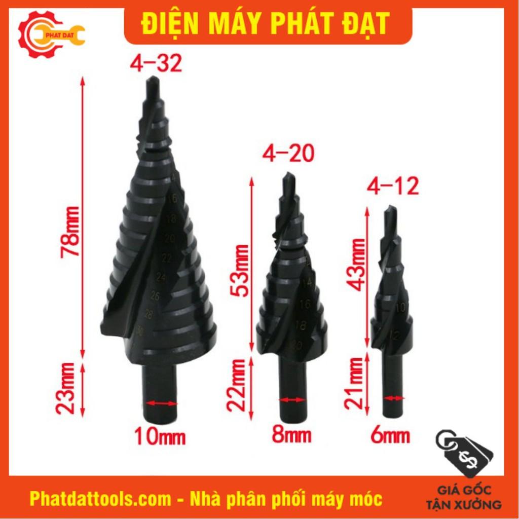 Bộ 3 mũi khoan tháp HSS ALTiN