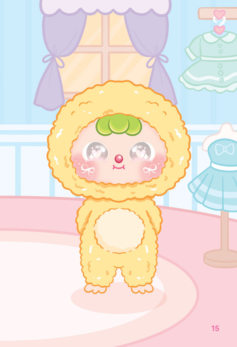 Mini Fashion - Baby Three (100+ Stickers Dễ Thương) - MEGA