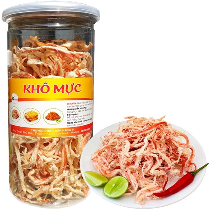 Hũ 250g mực xé sợi hấp nước cốt dừa SK FOOD
