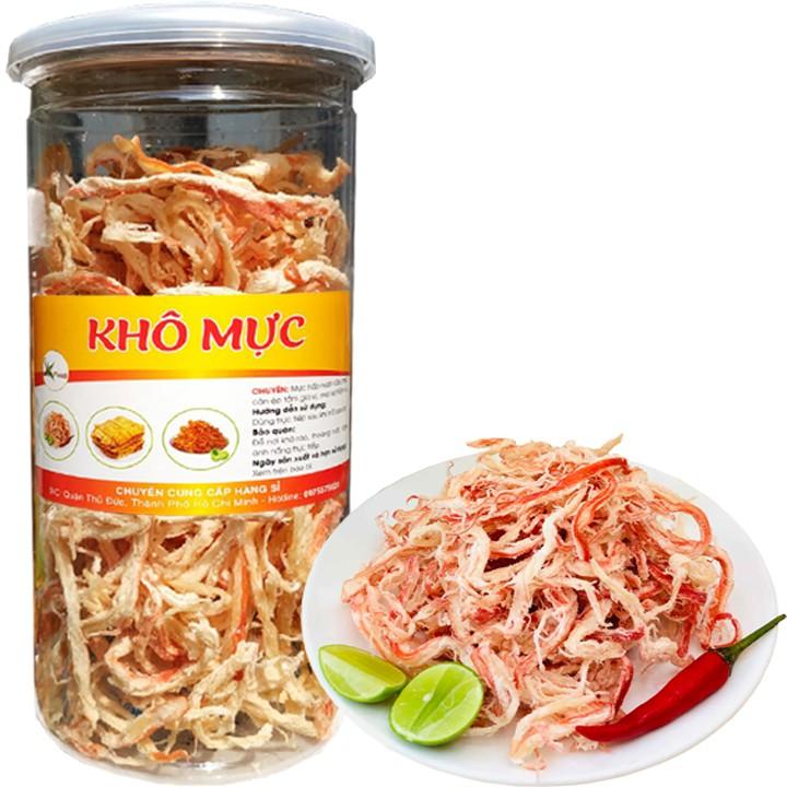 Hũ 250g mực xé sợi hấp nước cốt dừa SK FOOD