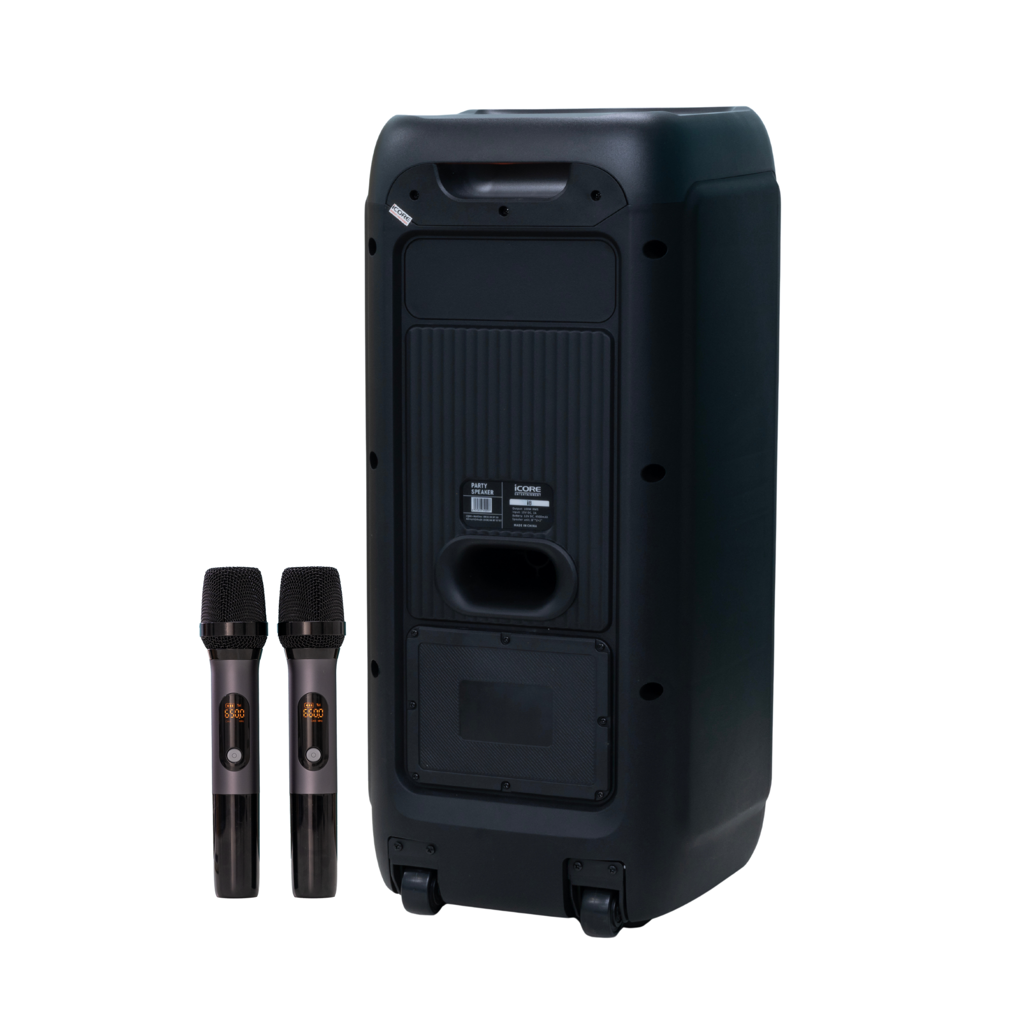 Bộ Loa Mic Karaoke Bluetooth iCore i8 - Hàng chính hãng