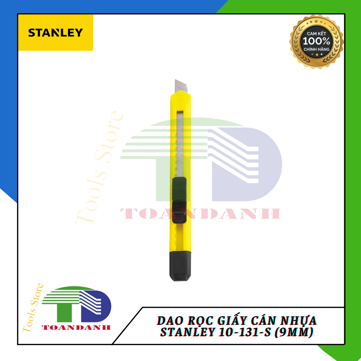 Dao Rọc Giấy Cán Nhựa Stanley 10-131-S