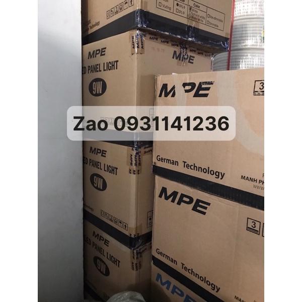 Đèn led âm trần 9w 3 chế độ màu Mpe panel