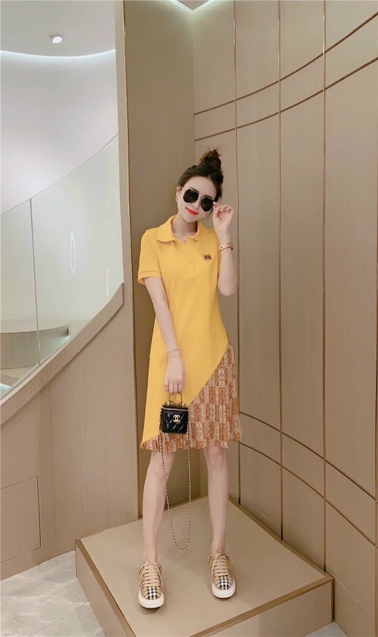 ĐẦM SUÔNG THUN HỌA TIẾT SIÊU ĐẸP