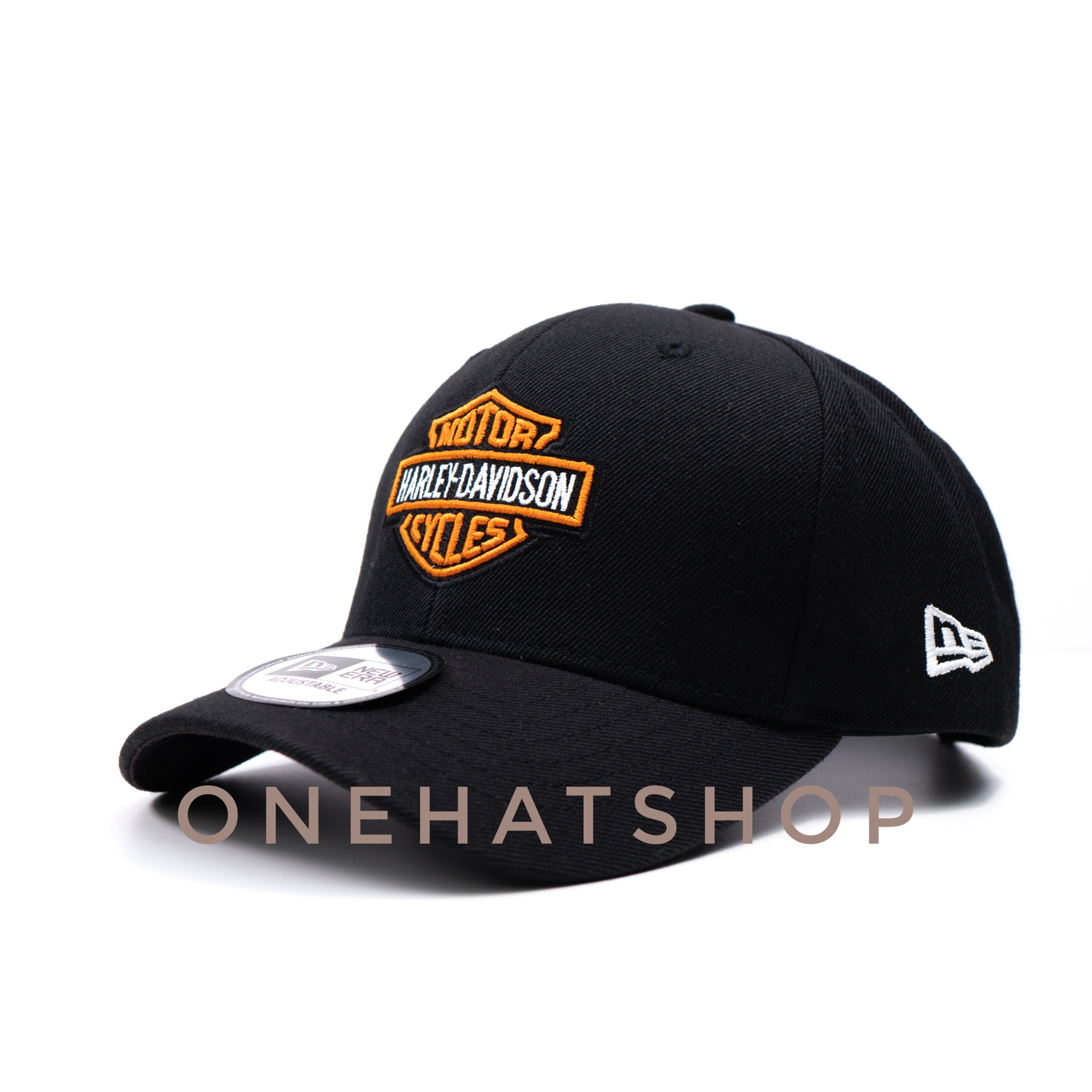 Nón lưỡi trai baseball cap logo Harley bản có tem ở vành nón fom cứng xịn đẹp