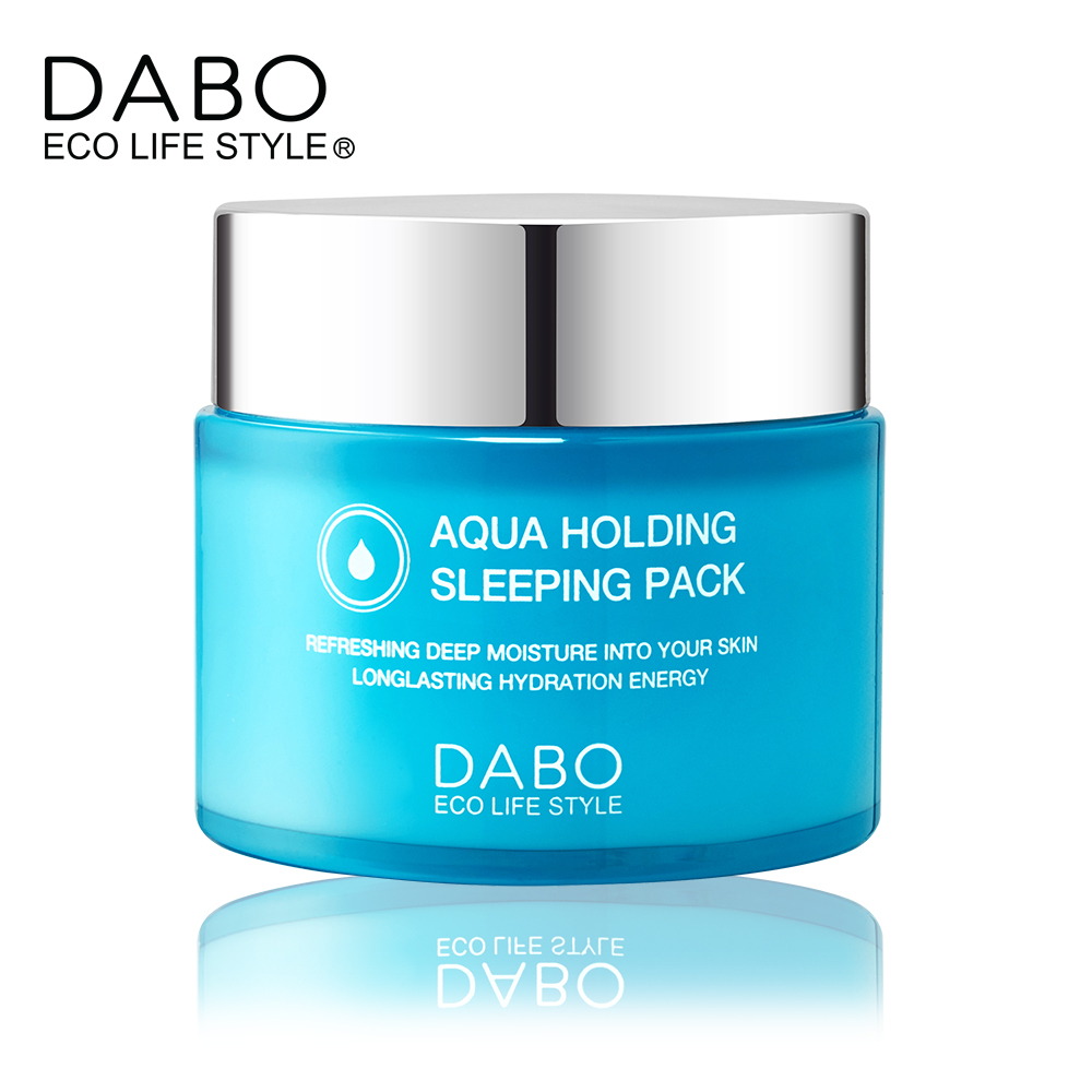 Bộ 2 mặt nạ ngủ cấp nước và thải độc da Dabo AQUA HOLDING SLEEPING PACK ( 80ml)- Hàn Quốc Chính Hãng