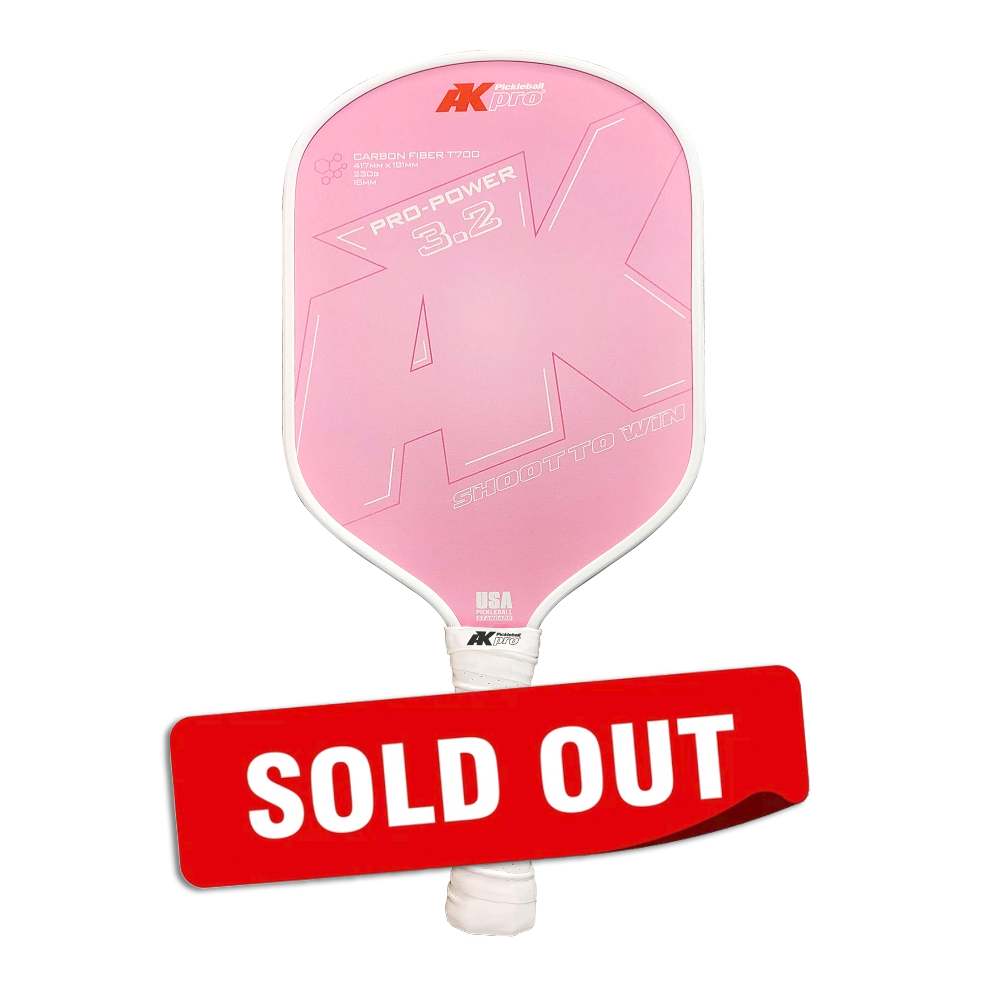 Vợt Pickleball PRO-POWER 3.2 - Carbon T700