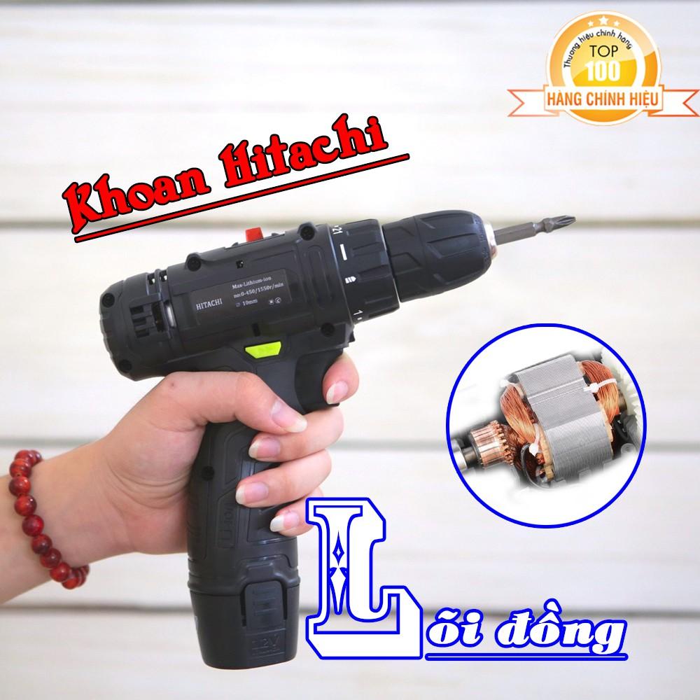 Máy khoan pin 12V , bắt vít