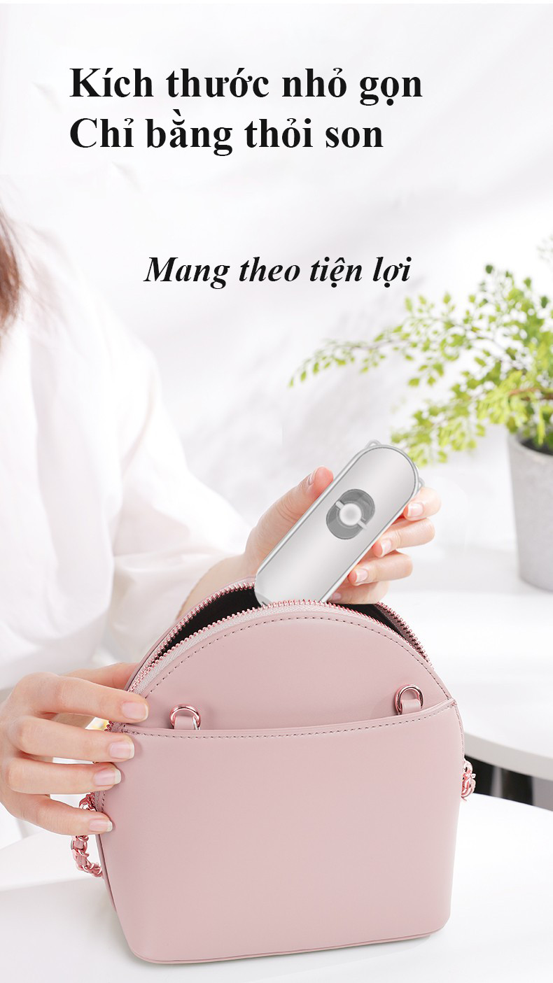 Quạt phun sương cầm tay đa năng kiêm phun sương thế hệ mới (bao gồm dây sạc USB)