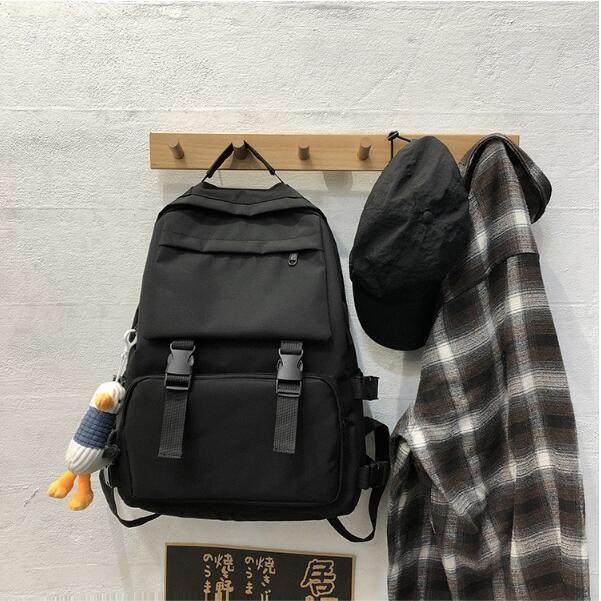 Balo ulzzang basic chống nước cho nam nữ học sinh đựng vừa latop