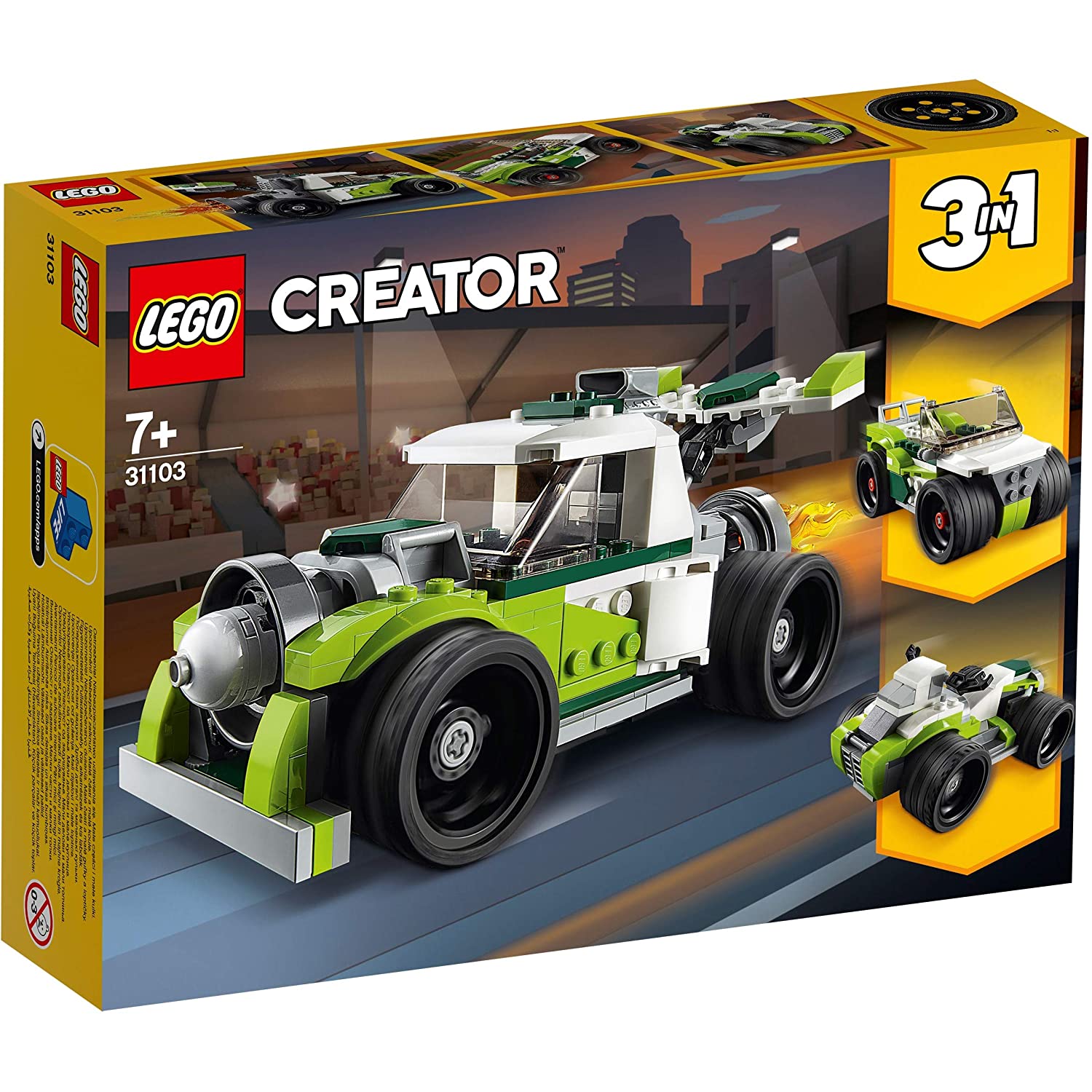 Đồ Chơi Lắp Ráp Lego Creator Xe Tải Tên Lửa 31103 (198 Chi Tiết)