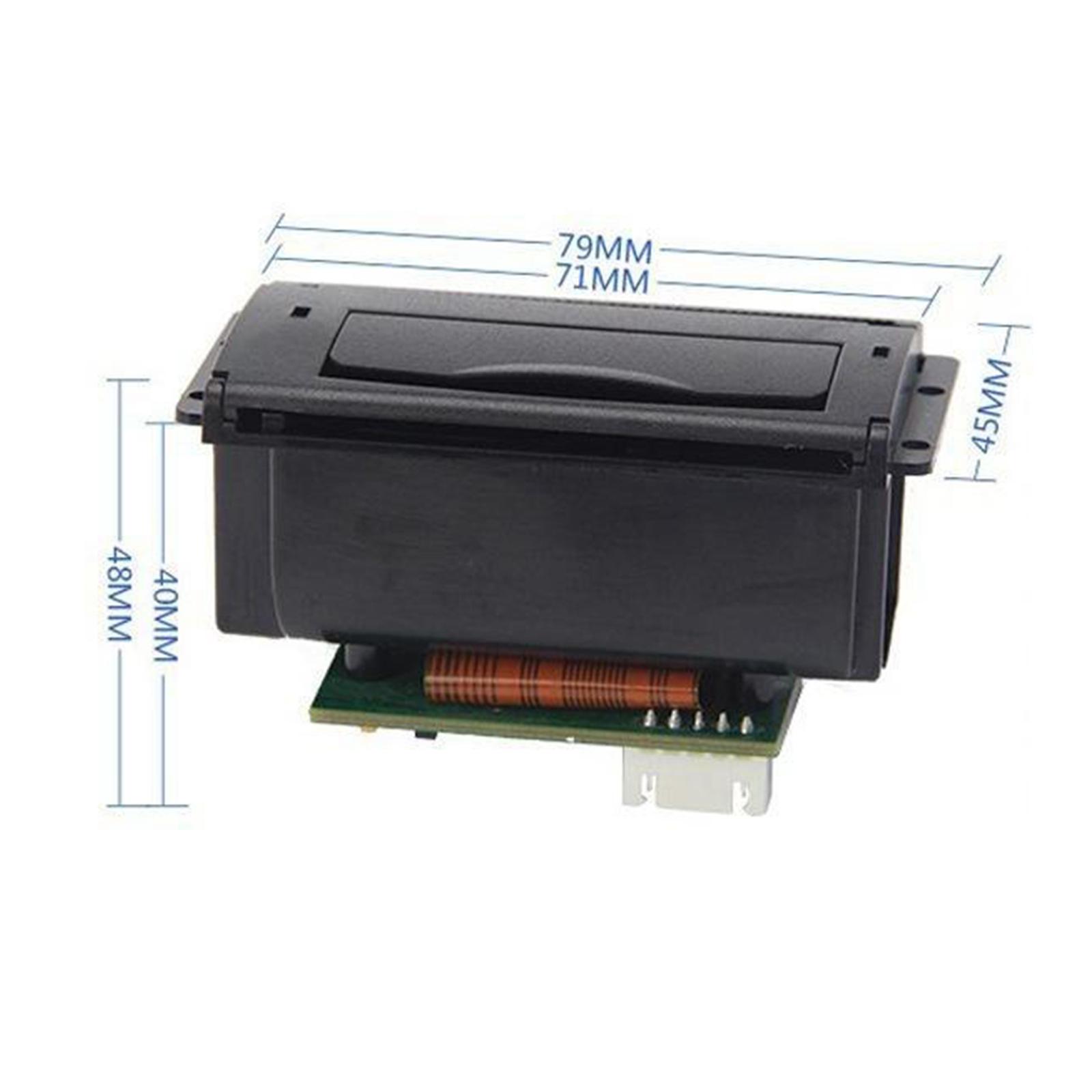 58mm Mini Embedded Thermal Printer Receipt Panel Printer TTL Interface w/ Paper