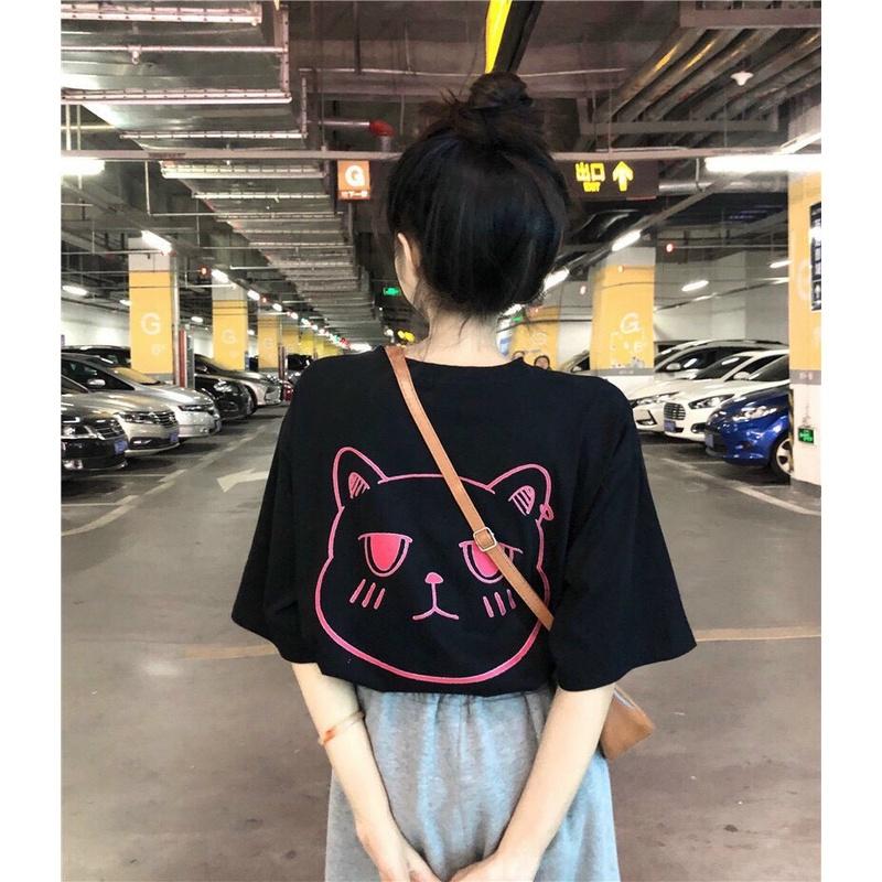 ÁO THUN COTTON UNISEX FORM RỘNG -THỜI TRANG HÀN QUỐC - SIÊU XINH CHO CÁC BẠN