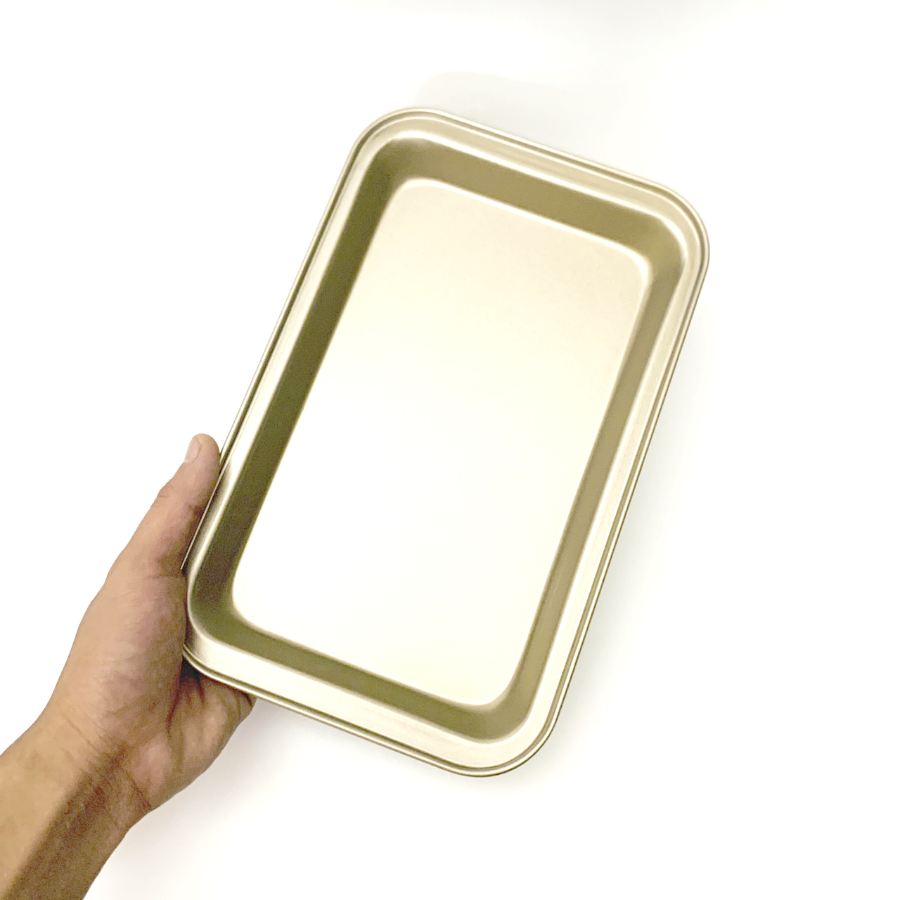 Khay Nướng Bánh Chữ Nhật Chống Dính 28*18*2.6cm