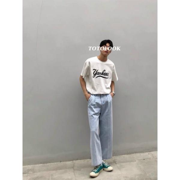 Áo thun unisex tay lỡ YANKEES vải dày mịn cực hot 2021 || Hany shop