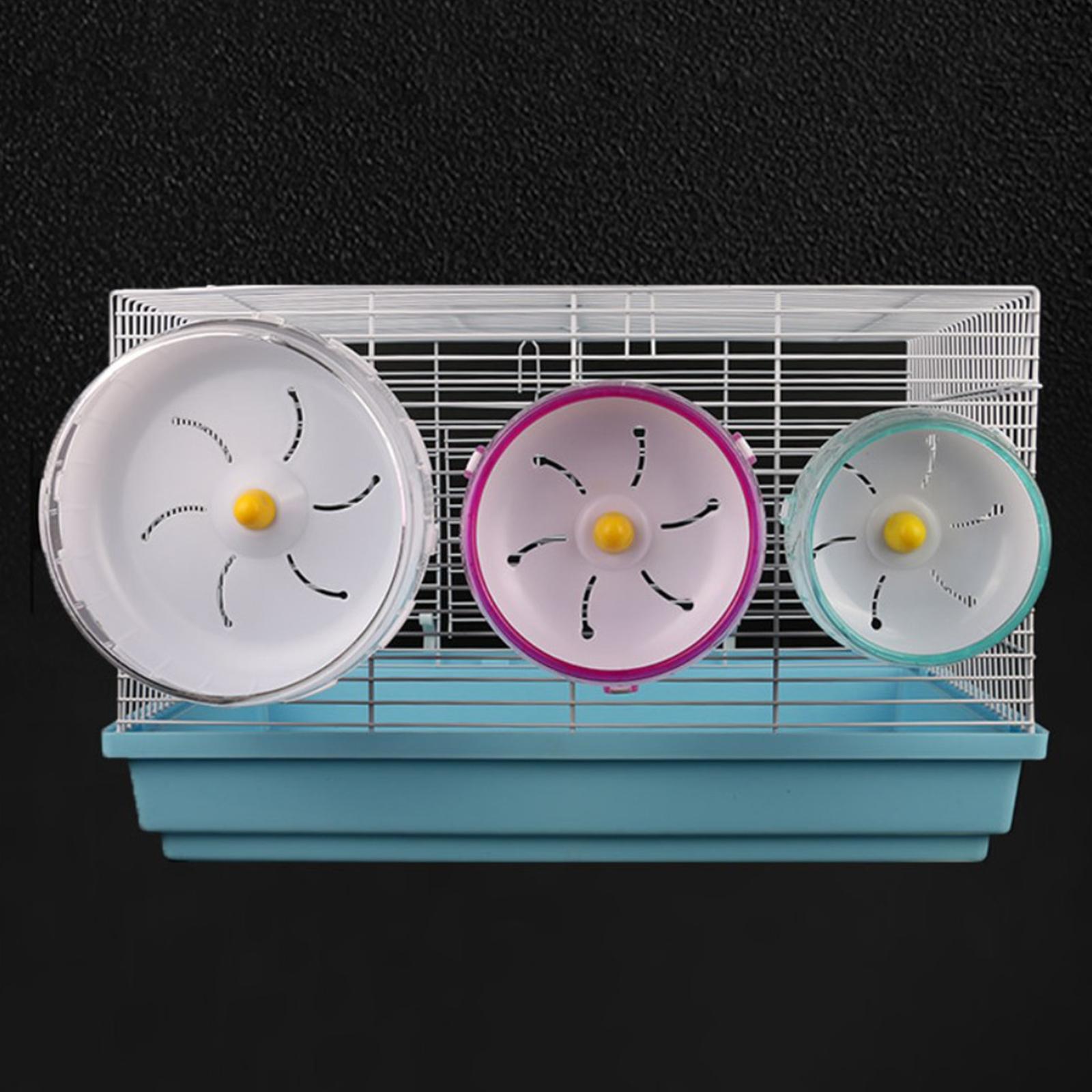Plastic Running Disc Spinner Hamster Exercise Wheel