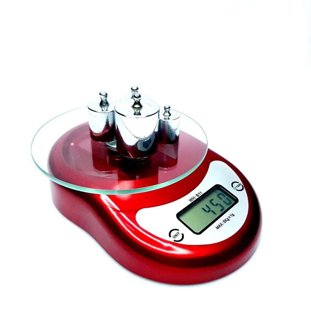 CÂN TIỂU LY CÂN ĐIỆN TỬ MINI 5KG 1G CÂN GIÁ RẺ