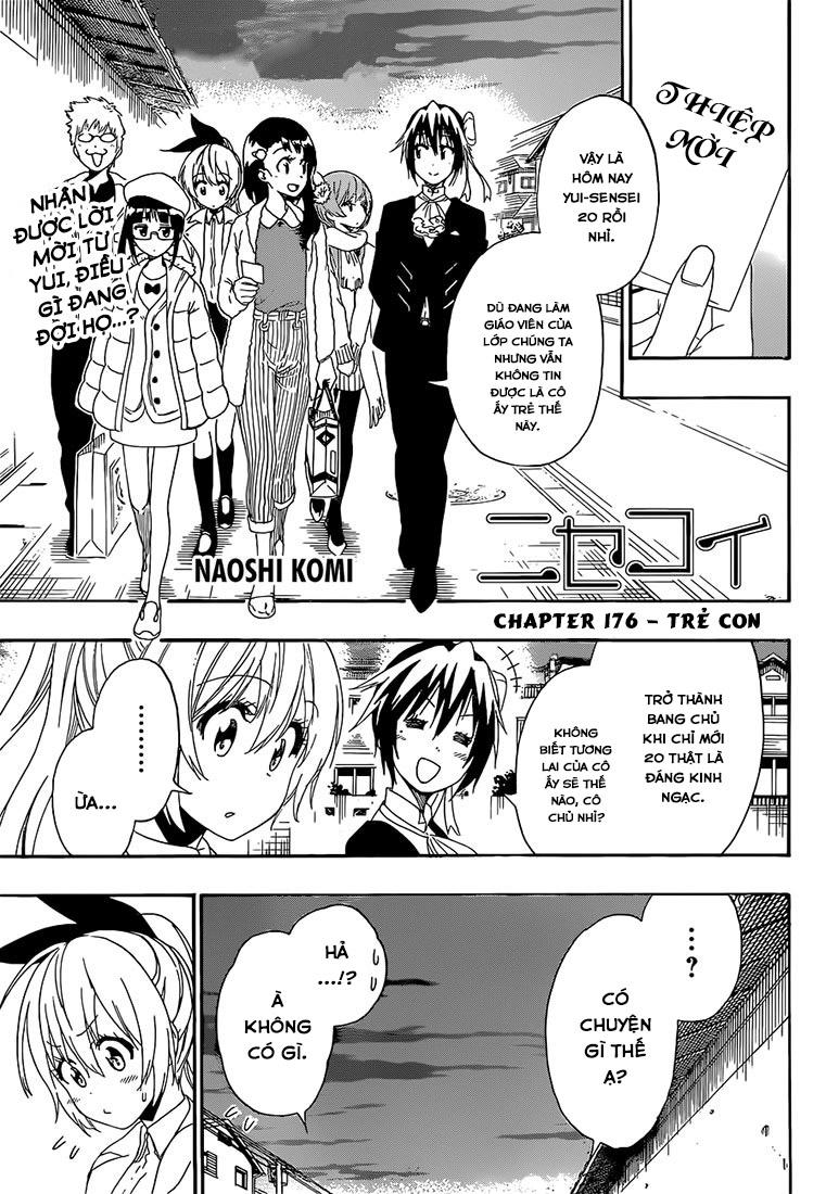 nisekoi - tình yêu giả tạo chapter 176 3